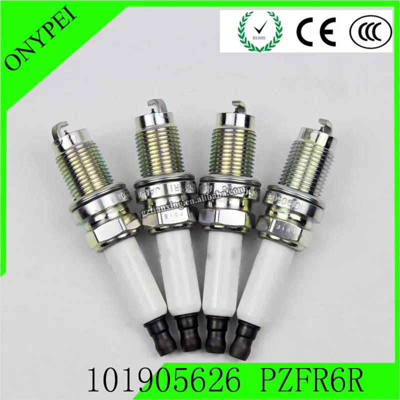 4 шт. 03C905601B платиновая Свеча зажигания для A1 A3 Golf Tiguan Seat Skoda 03C905601A 101905626|Свечи и