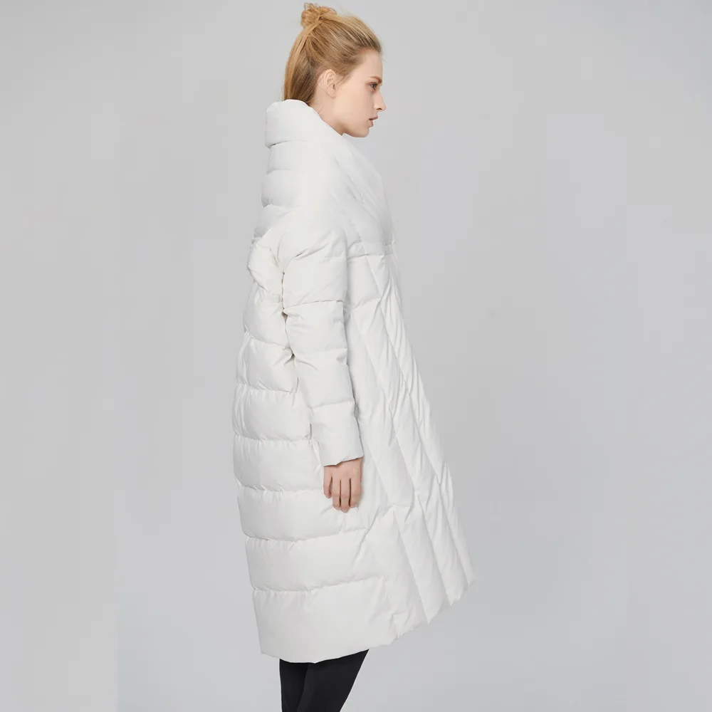 2016 толстые теплые длинные стеганые пальто для женщин женская длинная куртка