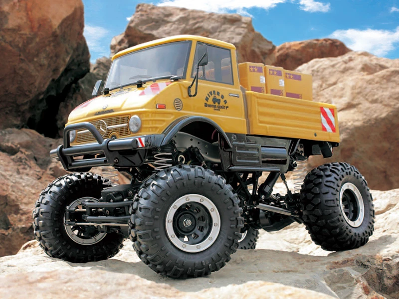 Радиоуправляемый автомобиль Tamiya 1:10 CR01 Mercedess Beenz Unimog 406 U900 Rock|Детали и аксессуары| |