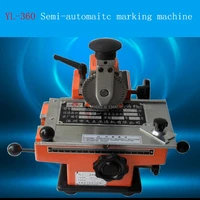 yk a01 semi automatic manual marking machinealuminum labeling coding machineequipment parameter label printer