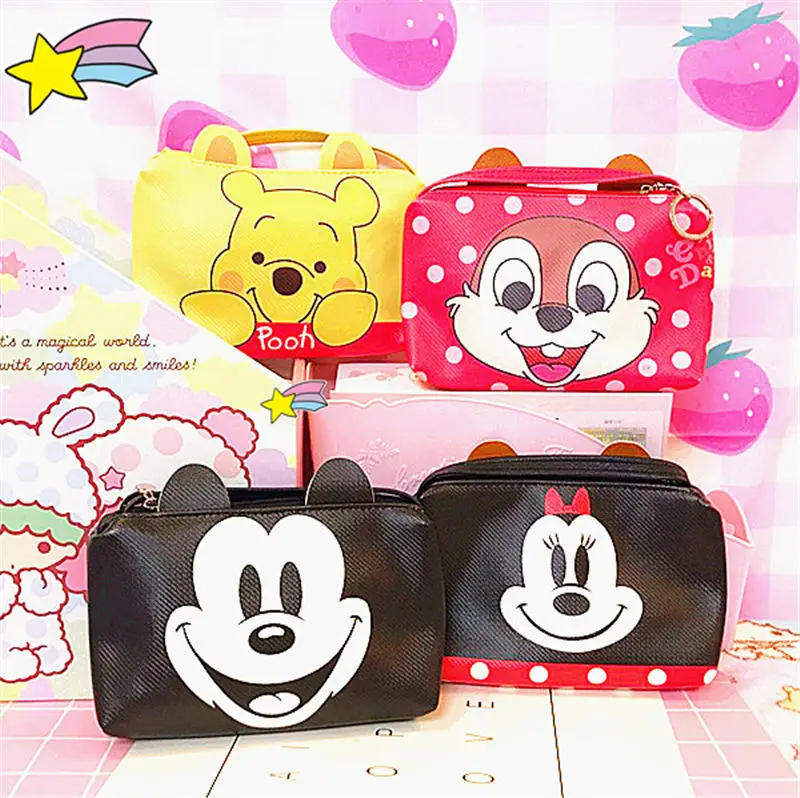 Disney Mickey Minnie детское портмоне мини кошелек детские сумки на плечо для девочек