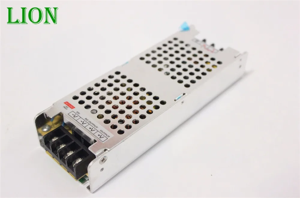 Ультра тонкий DC5V 30/40/60A 150/200/300 Вт СВЕТОДИОДНЫЙ Источник Питания Зарядное