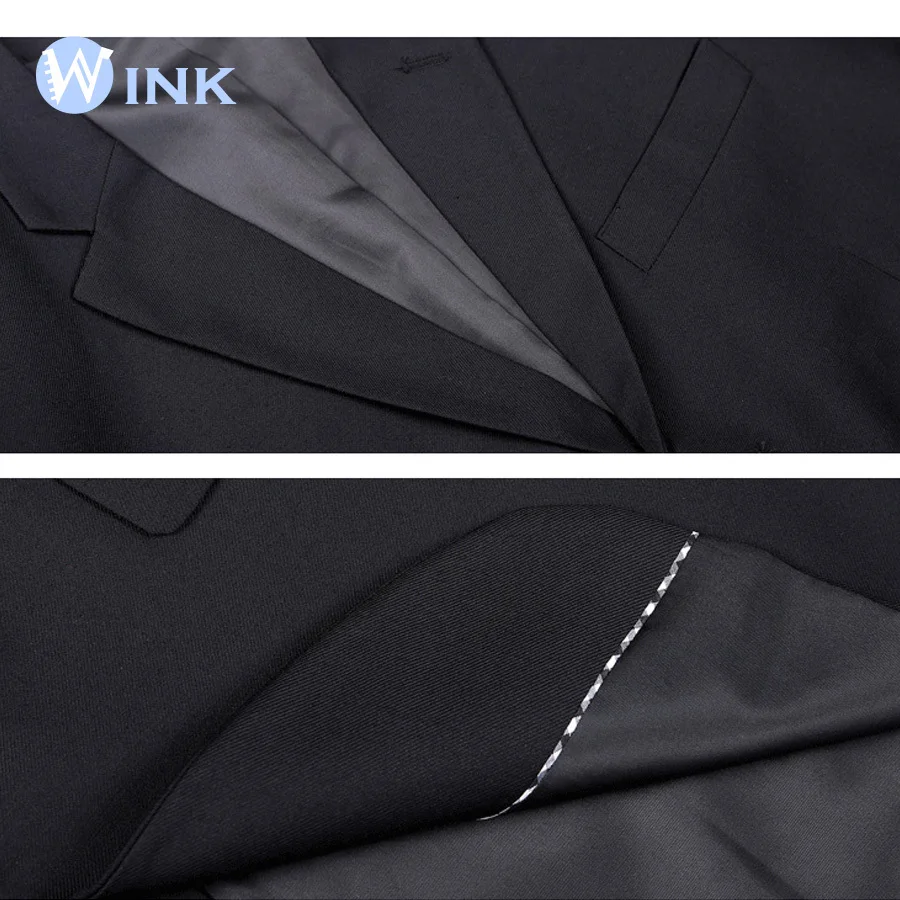 (Пиджак + брюки) Мужские Костюмы приталенные под заказ смокинг брендовые модные