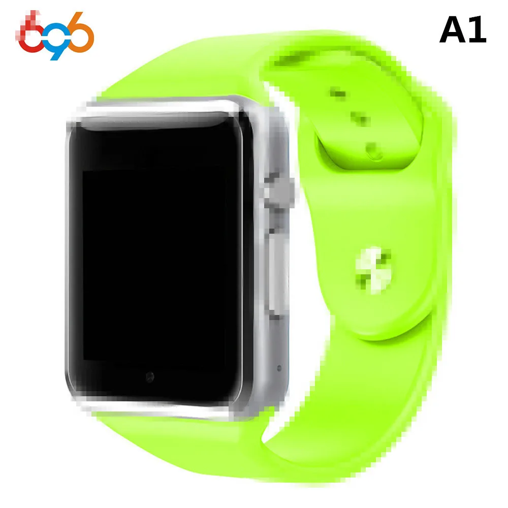 696 Bluetooth A1 Смарт часы синхронизации Notifier Поддержка sim карта TF Подключение apple iphone