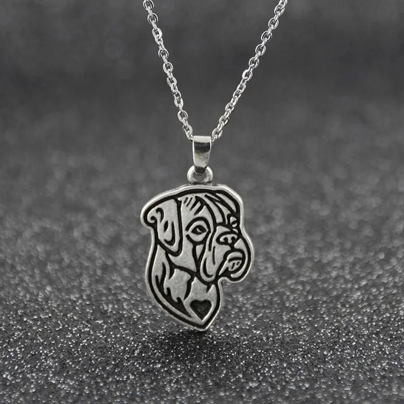 Винтажное серебряное ожерелье из нержавеющей стали с длинной цепочкой ручной