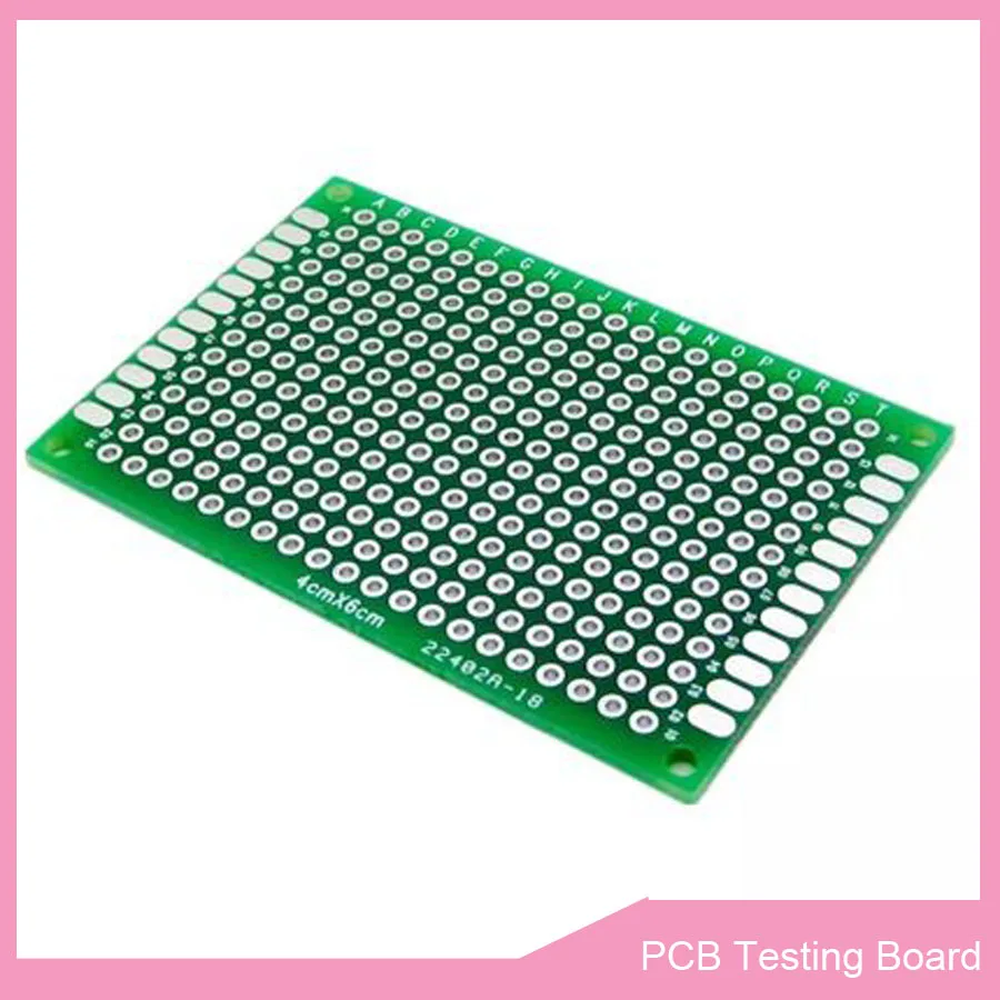 10 шт./лот 2 54 мм Шаг двухсторонний Луженый Прототип PCB универсальная плата 40*60
