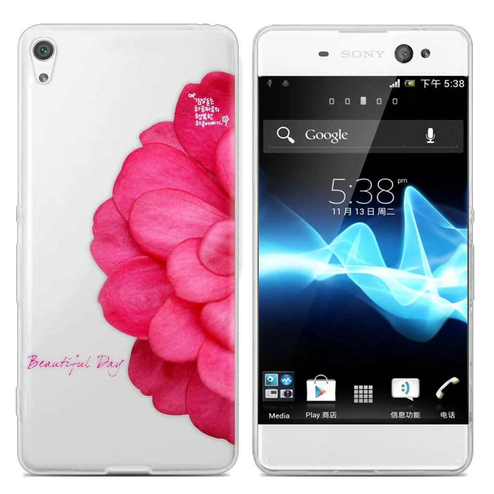 ТПУ чехлы для Fundas sony Xperia XA Ultra силиконовый чехол 6 0 &quotмилый C6 F3212 F3216 телефон случаи