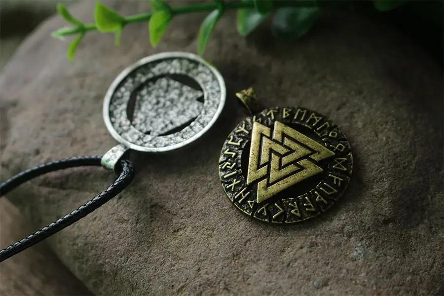 1 шт. мужское ожерелье с подвеской в виде славянской Норвегии|men necklace|pendant menviking