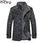 Мужская куртка из ПУ кожи, с воротником-стойкой, размеры до 4XL