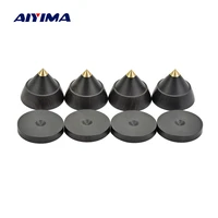 aiyima 4sets active speaker spikes stand feets audio speaker repair parts accessories turntable 23x19mm diy for home theater