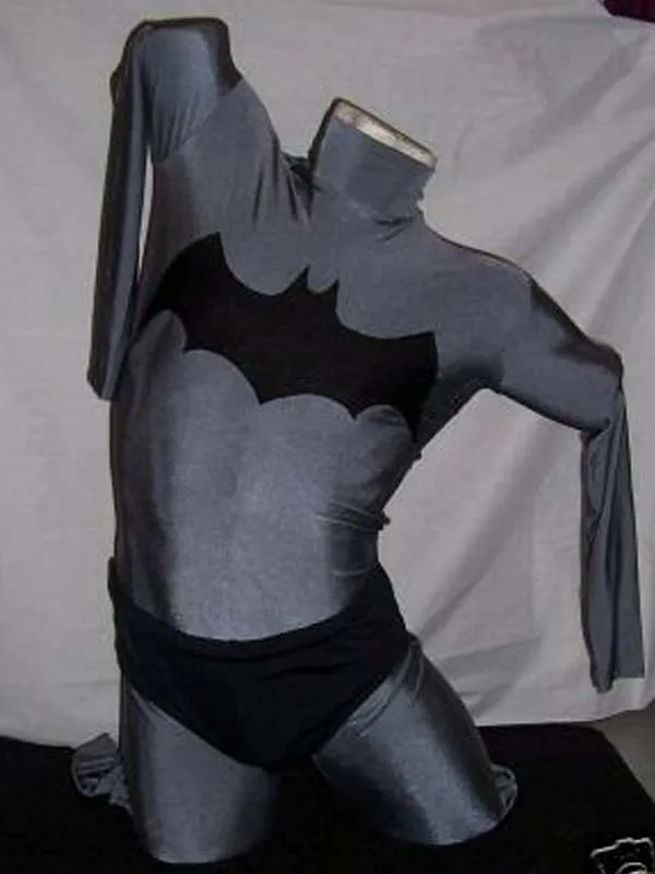 Костюм Бэтмена супергероя Зентаи Базовый костюм из лайкры и спандекса|costume