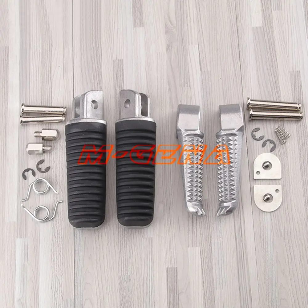 

Motorcycle Front Rear Footrests Foot Pegs For Yamaha XJR400 XJR1300 FZ1 FZ6S FZ600 XJ600S FZ400 FZ1000 XJR1200 FZ6