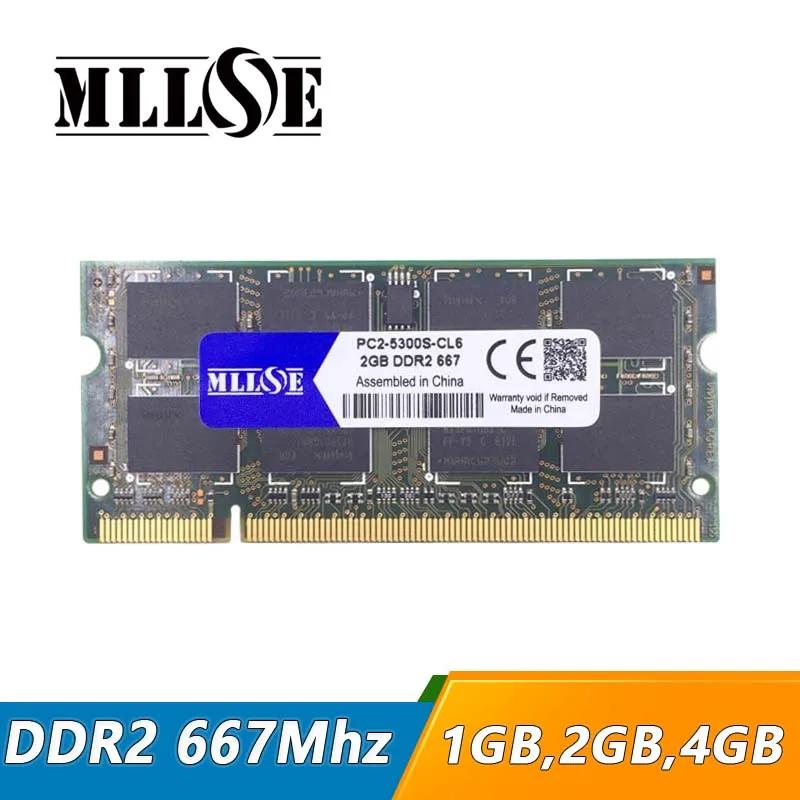 Ноутбук MLLSE 1 Гб 2 ГБ 4 ddr2 667 МГц sodimm pc2 5300 dimm оперативная память 2g sdram|2gb 5300|pc2 5300ram 2gb |