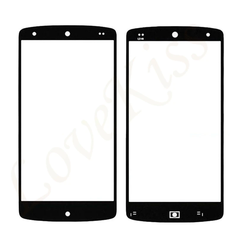 Черный Переднее внешнее стекло для LG Google Nexus 5 D820 D821 сенсорный экран Сенсорная
