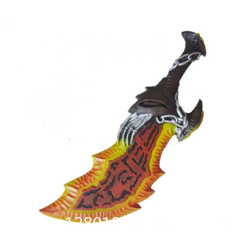 NECA God of War 3 Kratos нож пламя 1:1 COS имитация оружия реквизит PU фигурка Коллекционная