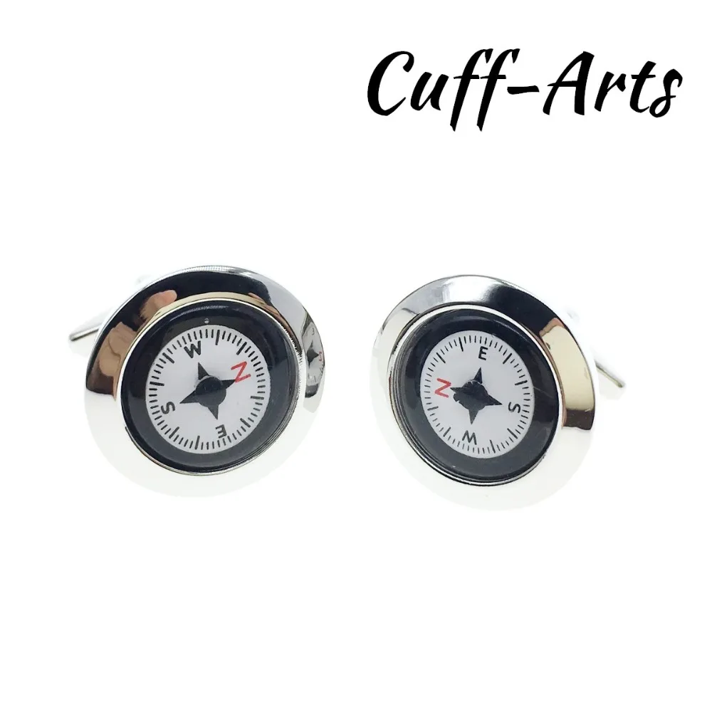 

Cufflinks for Mens Working Compass Cufflinks Shirt Cuff links Gifts for Men Gemelos Les Boutons De Manchette by Cuffarts C10245