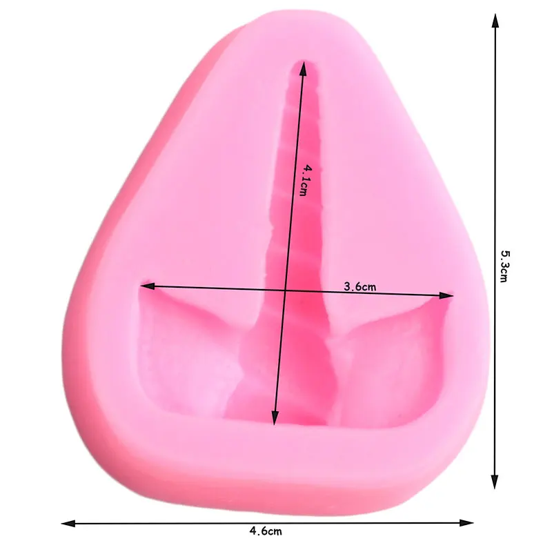 Силиконовая форма в виде единорога для украшения кексов помадки сделай сам