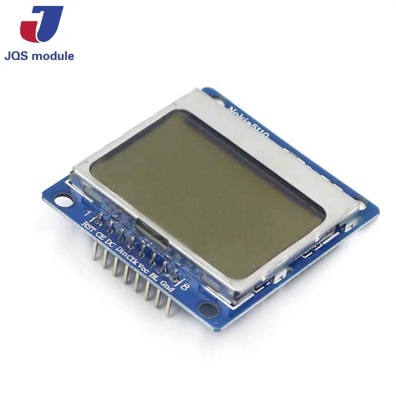 Умная электроника ЖК модуль Дисплей Монитор Синяя подсветка адаптер PCB 84*48 84x84 lcd