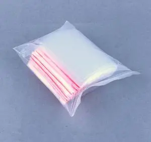 100 шт./лот 6X9CM мешки с замком на молнии прозрачные 2MIL полиэтиленовые пакеты