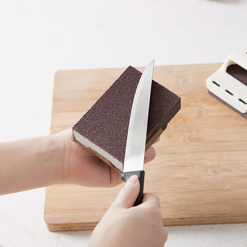 1Pcs Magic Eraser Clean Rub Pot Kitchen Accessories Removing Rust Multifunction Strong Decontamination Emery Sponge