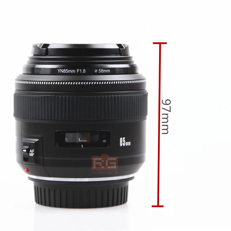 YONGNUO 85 мм f1.8 Prime объектив полная Рамка AF MF бленда Mannual Стандартный фиксированный фокус YN85mm для Canon EOS EF Mount SLR камер