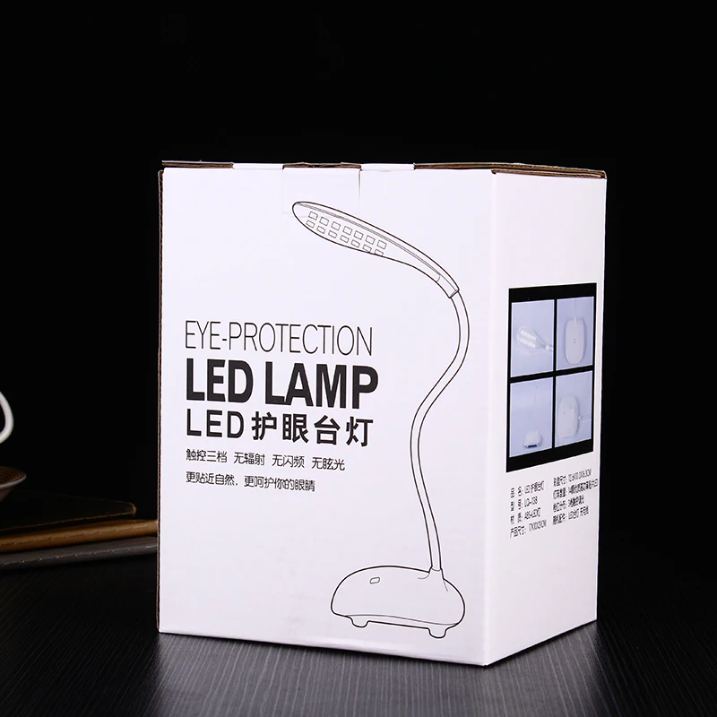 Portable 3-level brightness switching USB Touch Switch LED Flexible Desk Table Lamp led reading lamp touch dimmer | Лампы и освещение