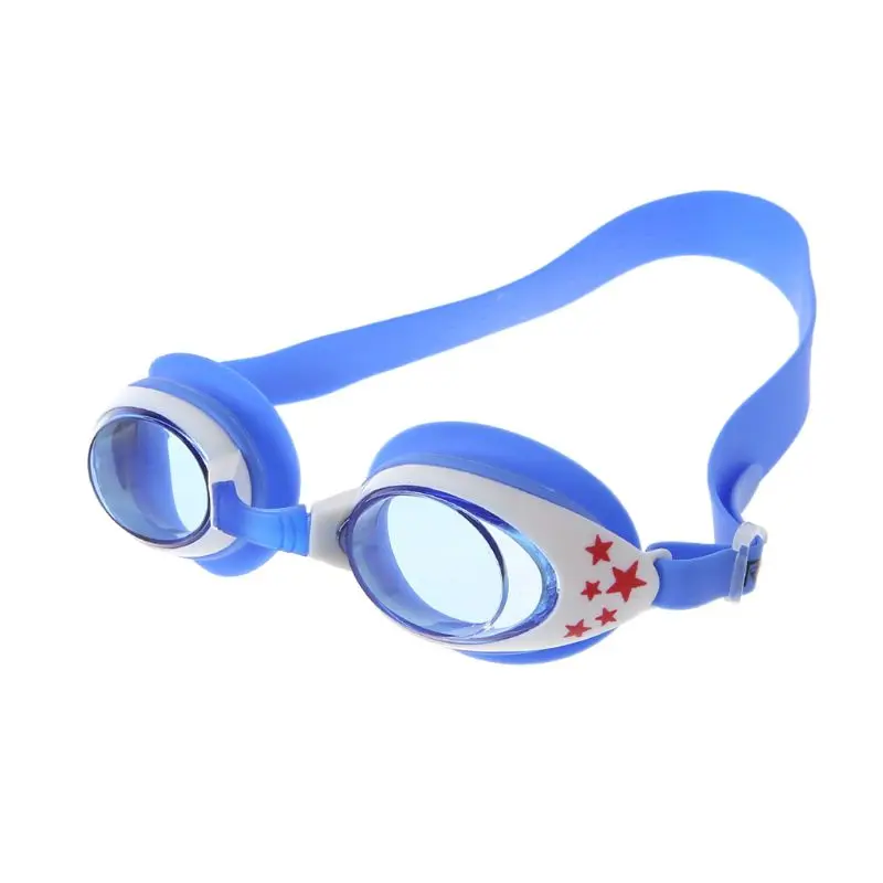 Детские плавательные очки водонепроницаемые противотуманные силиконовые УФ для