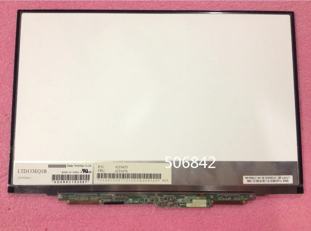 LTD133EQ1B для IBM X300 X301 WXGA + ЖК-панель FRU 42T0476 1440*900 | Компьютеры и офис
