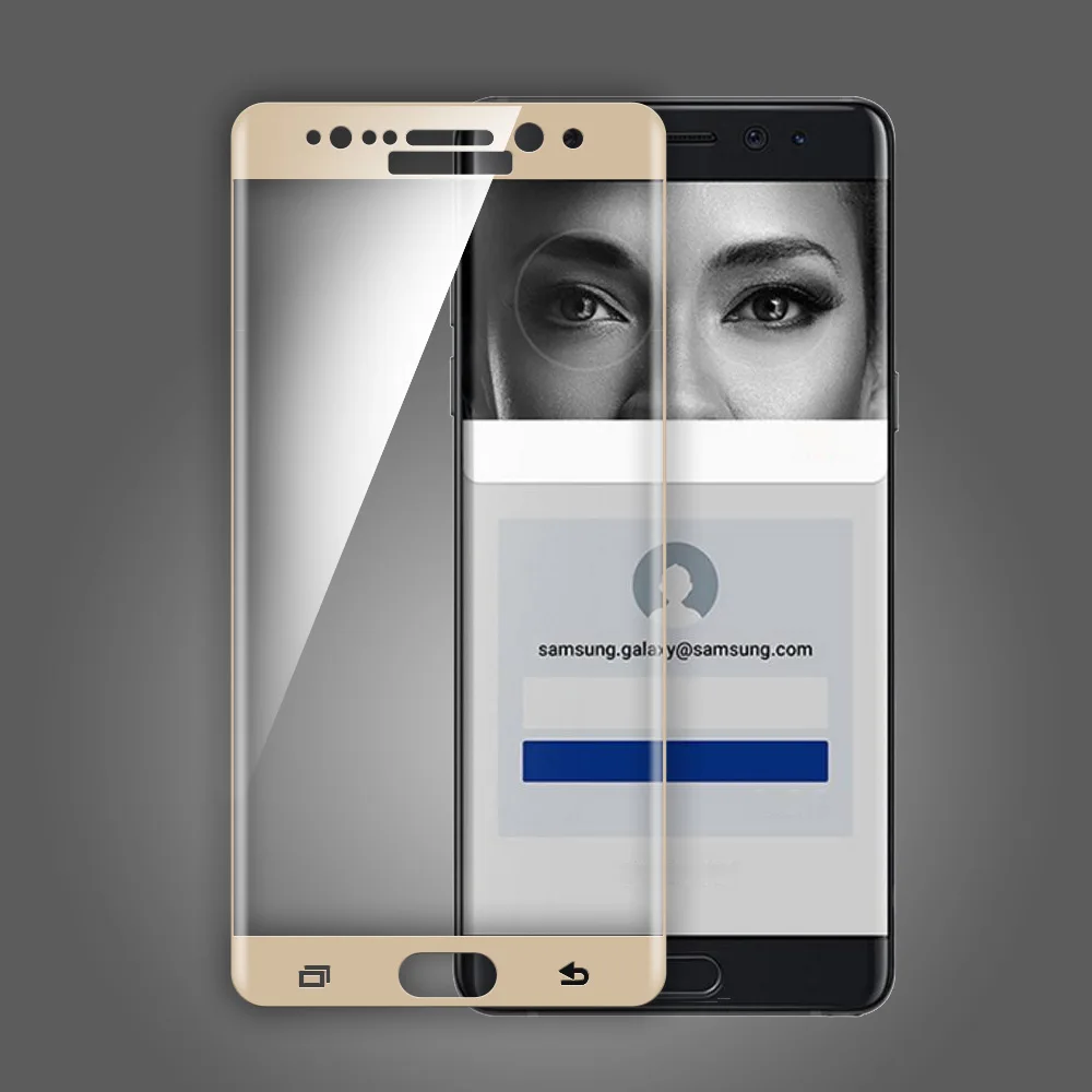Для samsung Galaxy Note FE Fan Edition покрытие полное покрытие закаленное стекло протектор экрана для samsung Galaxy Note7 HD пленка