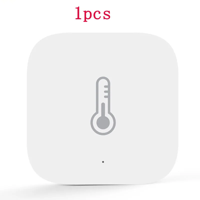 xiaomi Aqara умный датчик температуры Hu mi dity, ZigBee Wifi беспроводная работа с xiaomi Smart home mi jia mi home App - Цвет: 1PCS