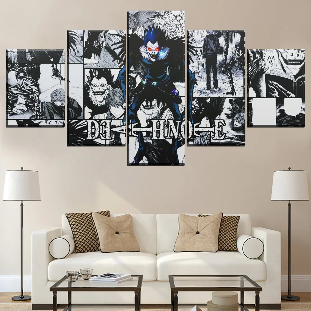 Настенная картина на холсте декоративная рамка для гостиной 1 шт. аниме Death Note с HD