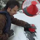 Автомобильный волшебный скребок для лобового стекла автомобиля в форме воронки для удаления снега устройство для удаления снега конусный инструмент для удаления глазури