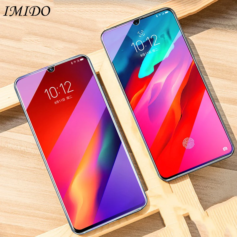 IMIDO полное покрытие для lenovo Z6 Pro Lite анти синее закаленное стекло Z6Pro Анти Blue ray