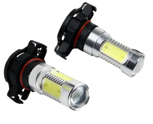 2pcs HID White 7.5W H16 5202 4 COB LED Projector Bulbs For Fog Lamp Daytime Light | Автомобили и мотоциклы