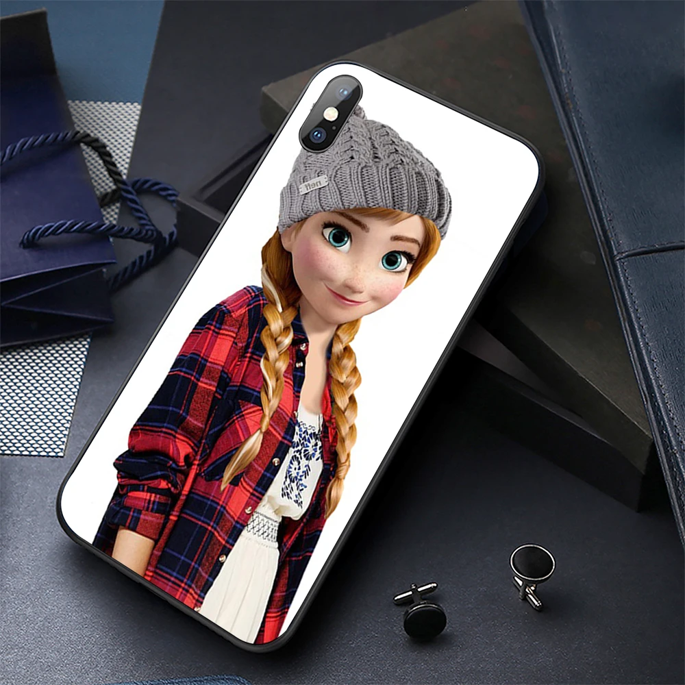 Black Soft TPU Case Phone for iphone xr case Telefon Shell iPhone 8 Plus xs max Cases |