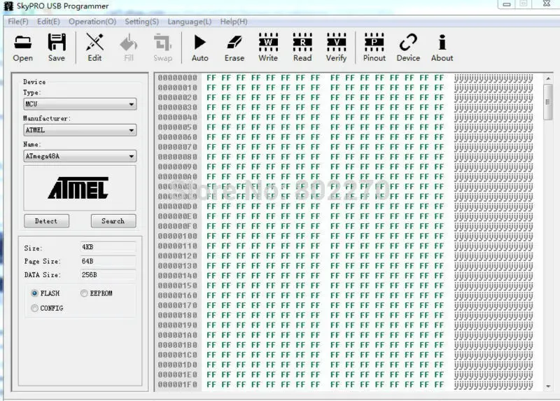 Официальная версия Skypro лучше чем EZP2010 EZP2013 высокоскоростной USB SPI программатор 24 25