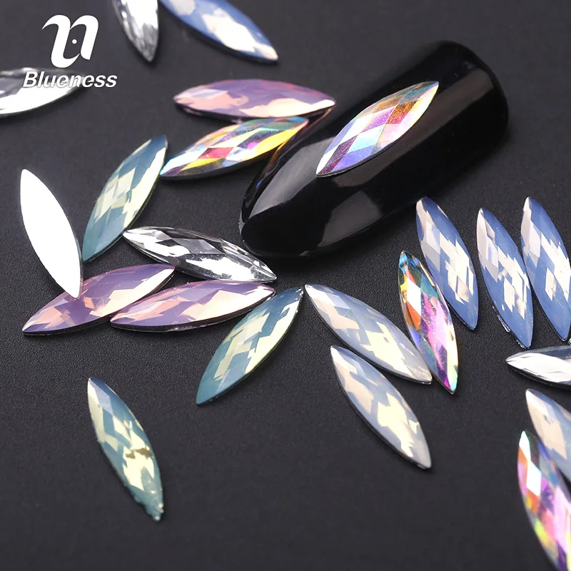 Синева 6 видов цветов Jewelry Стразы для Гвозди Книги по искусству Аксессуары