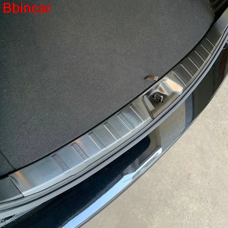 Bbincar для Subaru Forester SK 2018 2019 внешние аксессуары внутренняя накладка на задний бампер