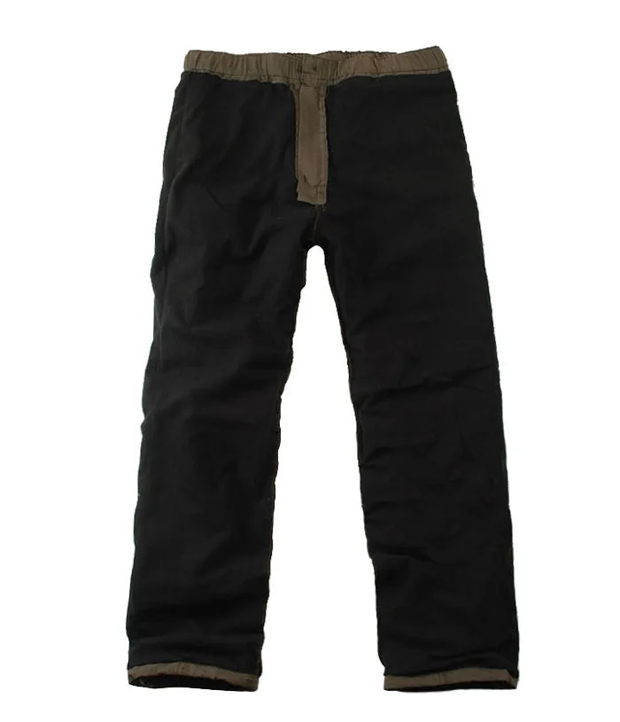 Мужские карго Broek зимние толстые флисовые мужские случайные кошки военные