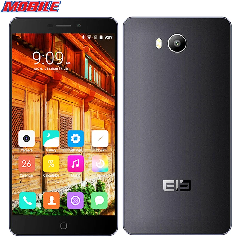 Беспроводной зарядки сканер отпечатков пальцев NFC Android 7 elephone P9000 5 &quotдюймов MT6755 Octa