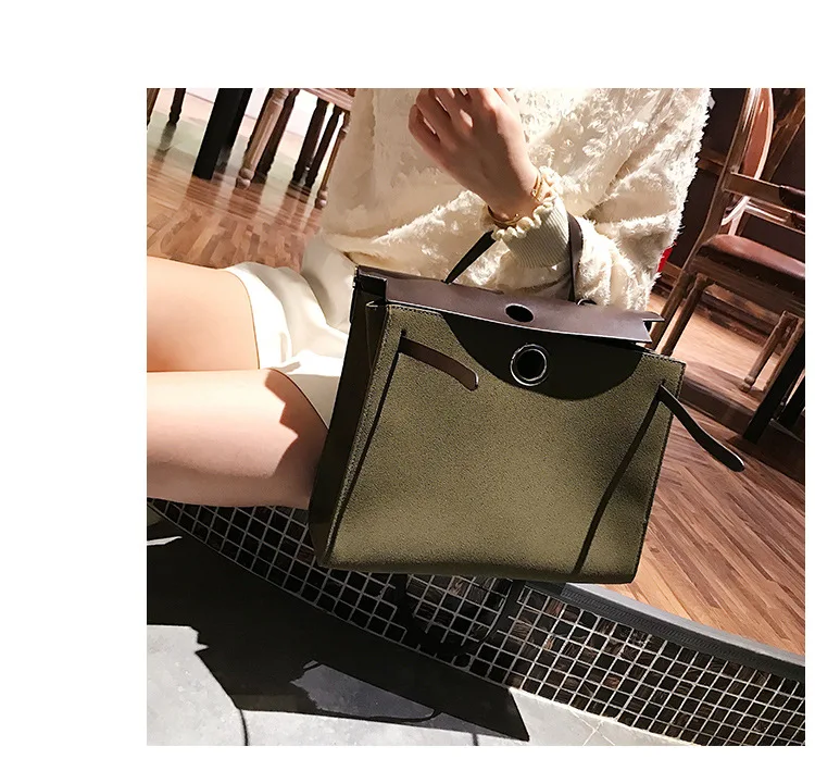 Bolsos женская сумка из искусственной кожи с клапаном, сумки через плечо, сумка-мессенджер, женская модная маленькая сумка с верхней ручкой для женщин - Цвет: Зеленый