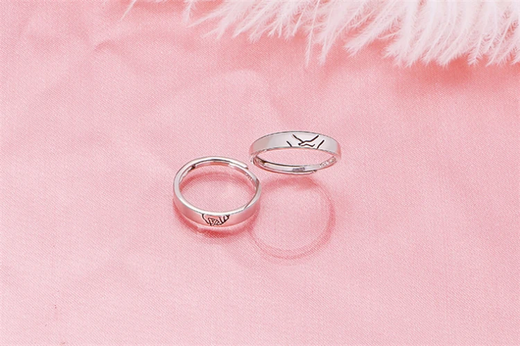 Новое поступление, Anillos Anel Masculino, 925 пробы, пара колец для пар, удерживайте руку, открытые кольца для влюбленных, ювелирные изделия, подарок