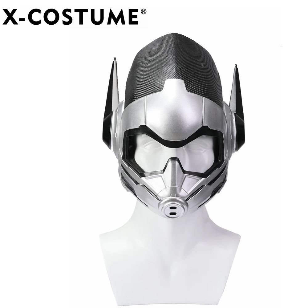 X COSTUME фильм Муравей Человек 2 ОСА серебряный шлем на всю голову смоляная маска