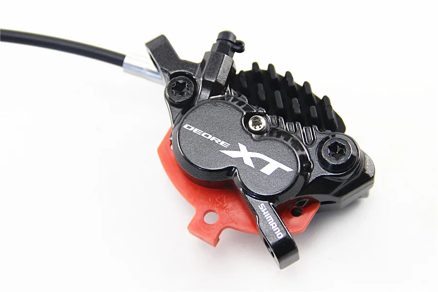 Shimano DEORE XT M8020 тормозной механизм горного велосипеда 4 поршневые HydraulicBike дисковый тормоз ICE-TECH колодки спереди и сзади DH 800/900 мм/1500/1600 мм
