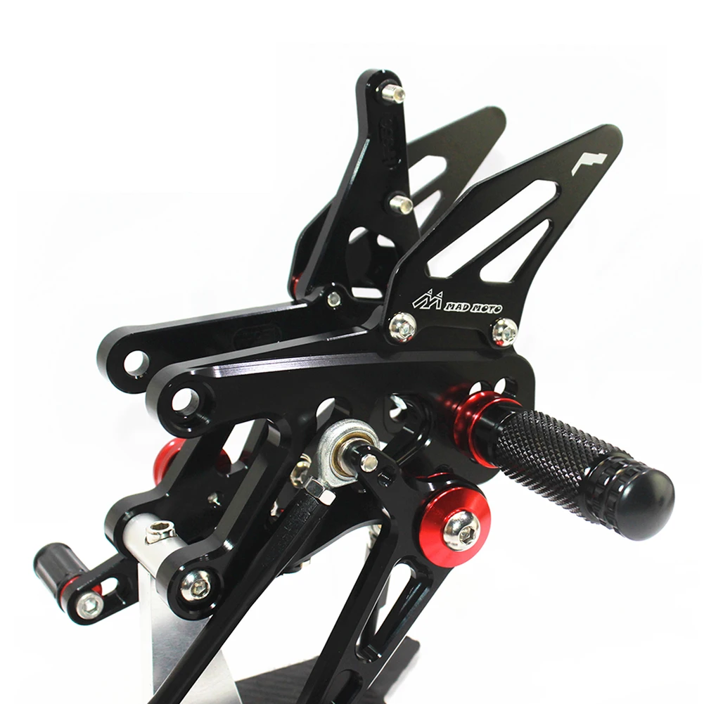 Для Aprilia RSV4 Заводские APRC ABS 2013 CNC Регулируемые подножки для ног Rider Rearsets педаль для ног