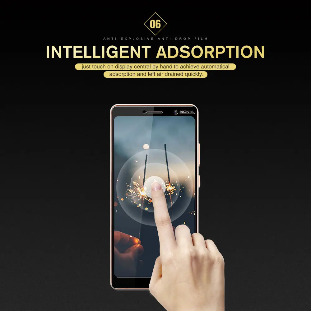 Tempered Glass For Nokia 7 6.1 5.1 Plus 7.2 6.2 3D screen protector Nokia 3 5 6 2018 8 3.1 2.1 2.2 4.2 2.3 1.3 Protective film