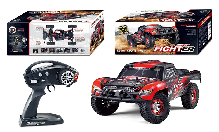 1/12 весы 4WD электрические машинки на радио управлении внедорожников и нижняя с 2 4