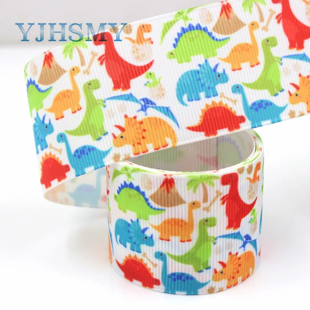 

YJHSMY G-18925-1144,10 yards,38 mm Animal cartoon Ribbons,Thermal transfer Printed grosgrain,Gift wrapping DIY materials
