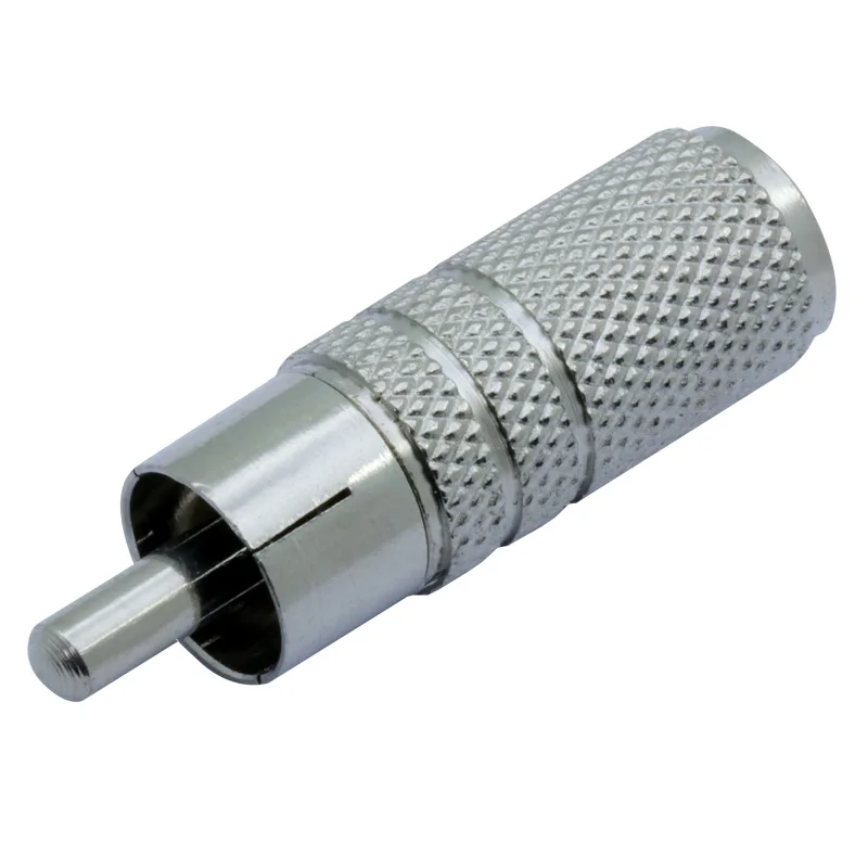 1 шт. R коннектор высокого качества металлический разъем Jack 3 5 мм RCA аудио