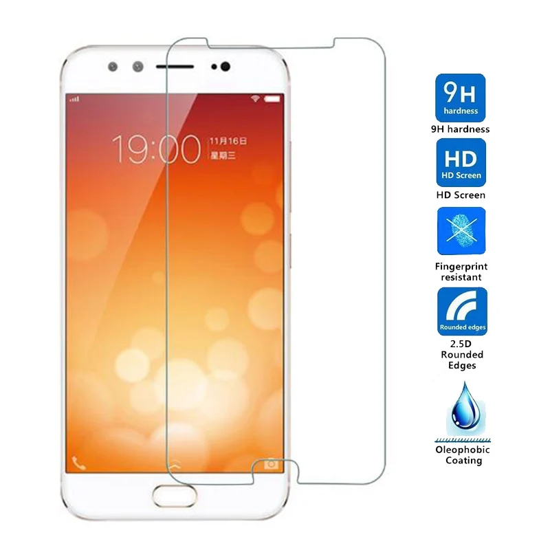 2 шт. закаленное стекло для VIVO Y55 Y53 Y51 Y37 Y33 V3Max X5L/X5SL X5Pro X5MAX Y69 X3/X3L|Защитные стёкла и
